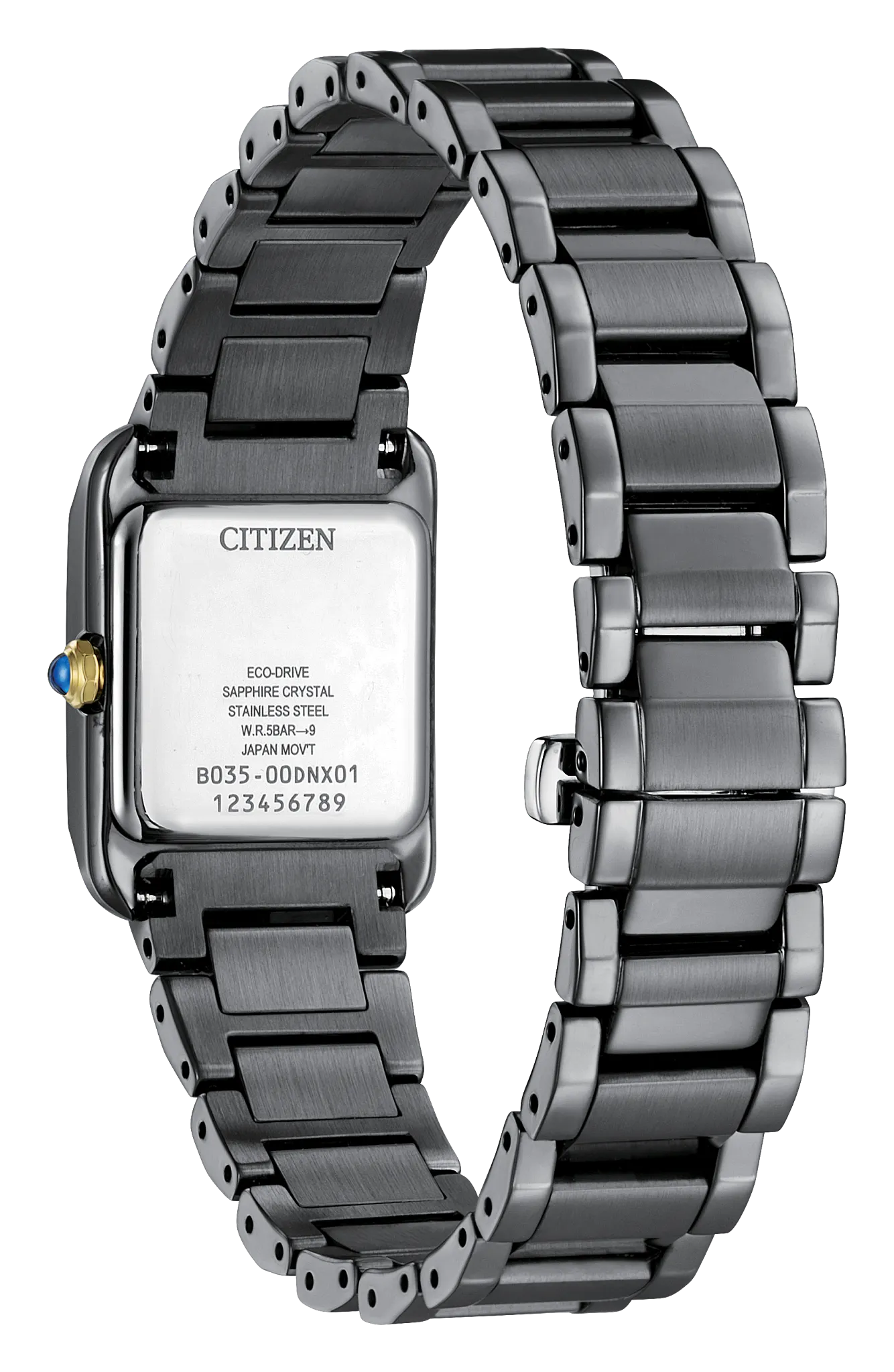 Citizen L Bianca LIGHT in BLACK Black Dial Stainless Steel